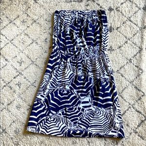 Lily Pulitzer strapless dress